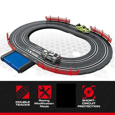 1:43 DIY Top Turbo Slot Racing Track Set